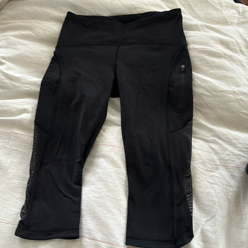 SOLD - Lululemon Black Capris